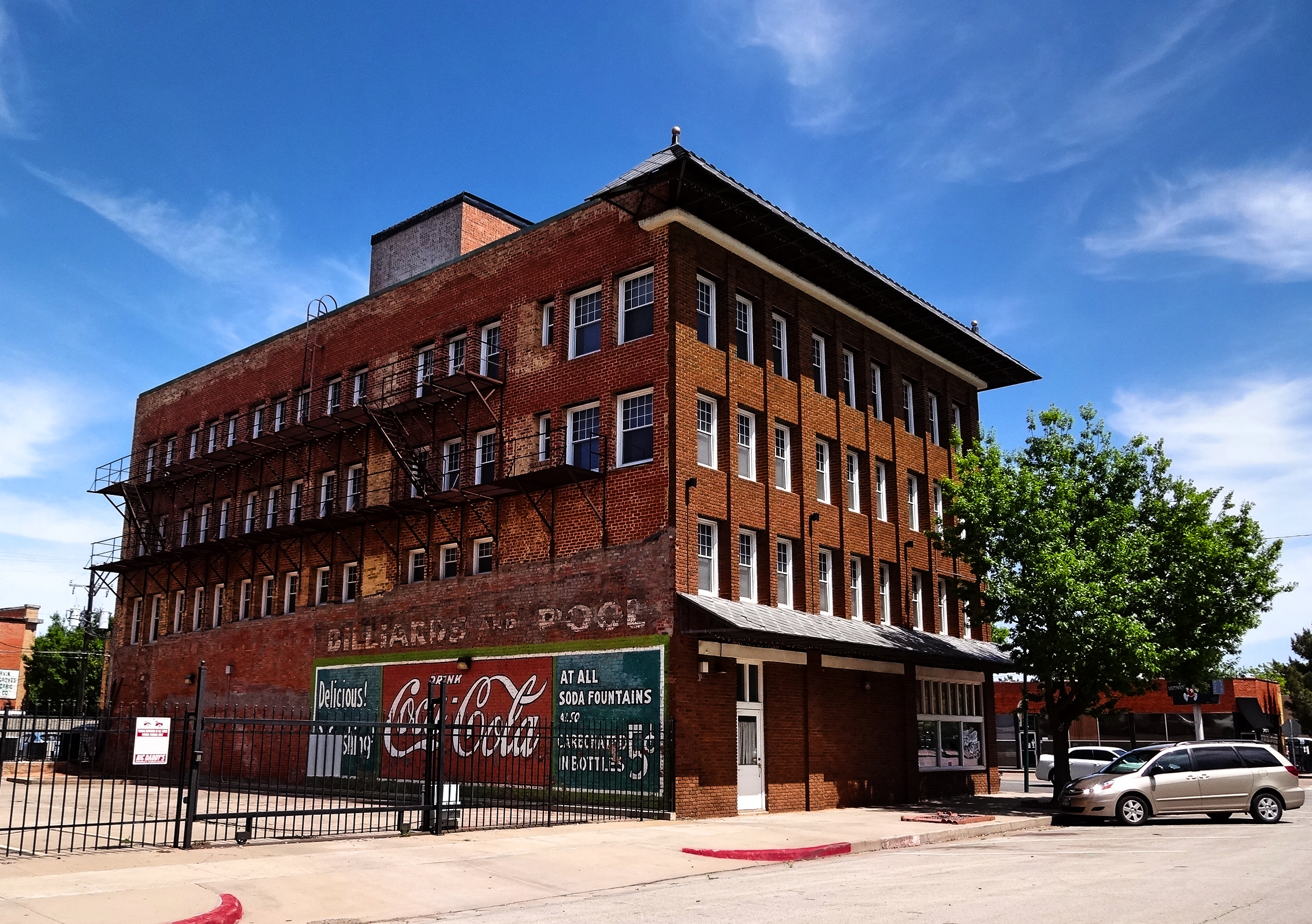 Coca Cola old building